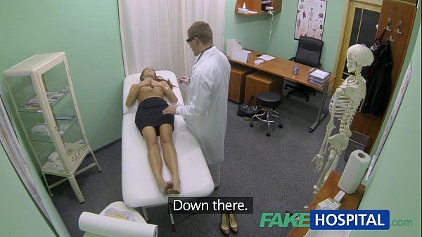 FakeHospital Hot girl with big tits gets doctors treatment before squirting - 1