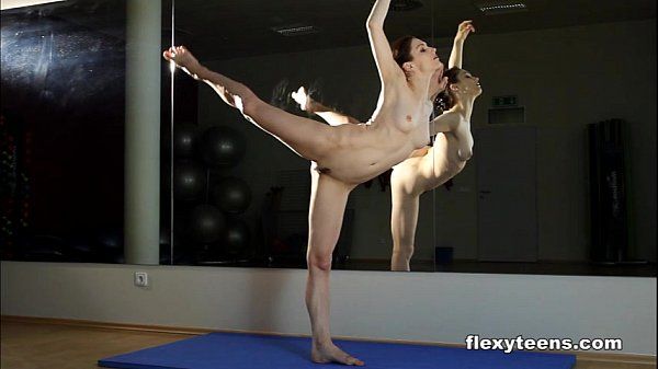 Masha shows flexible body - 1