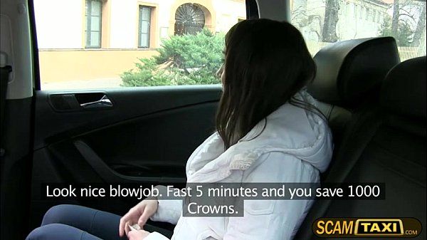 Damn hot Foxys pussy gets destroyed by the taxi driver - 1
