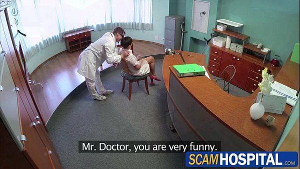 Gabrielle goes for a job interview with the doctor turns into wild sex - 1