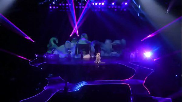 Lady Gaga - Partynauseous & Paparazzi (live artRave)  5-15-14 - 1