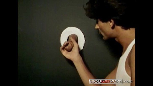 Trippy Glory Hole Scene from Vintage Gay Porn ROUGH CUT (1985) - 2