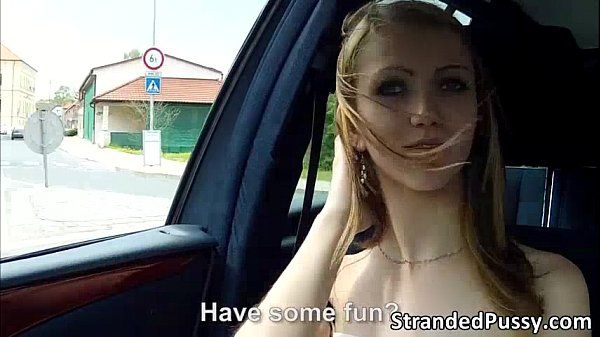 Italiano Damn pretty Euro girl Beatrix gets fucked hard in the car and receives cumshots Gay Outinpublic - 2