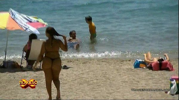bikini tanga cubana playa HD 480p traviesox - 1